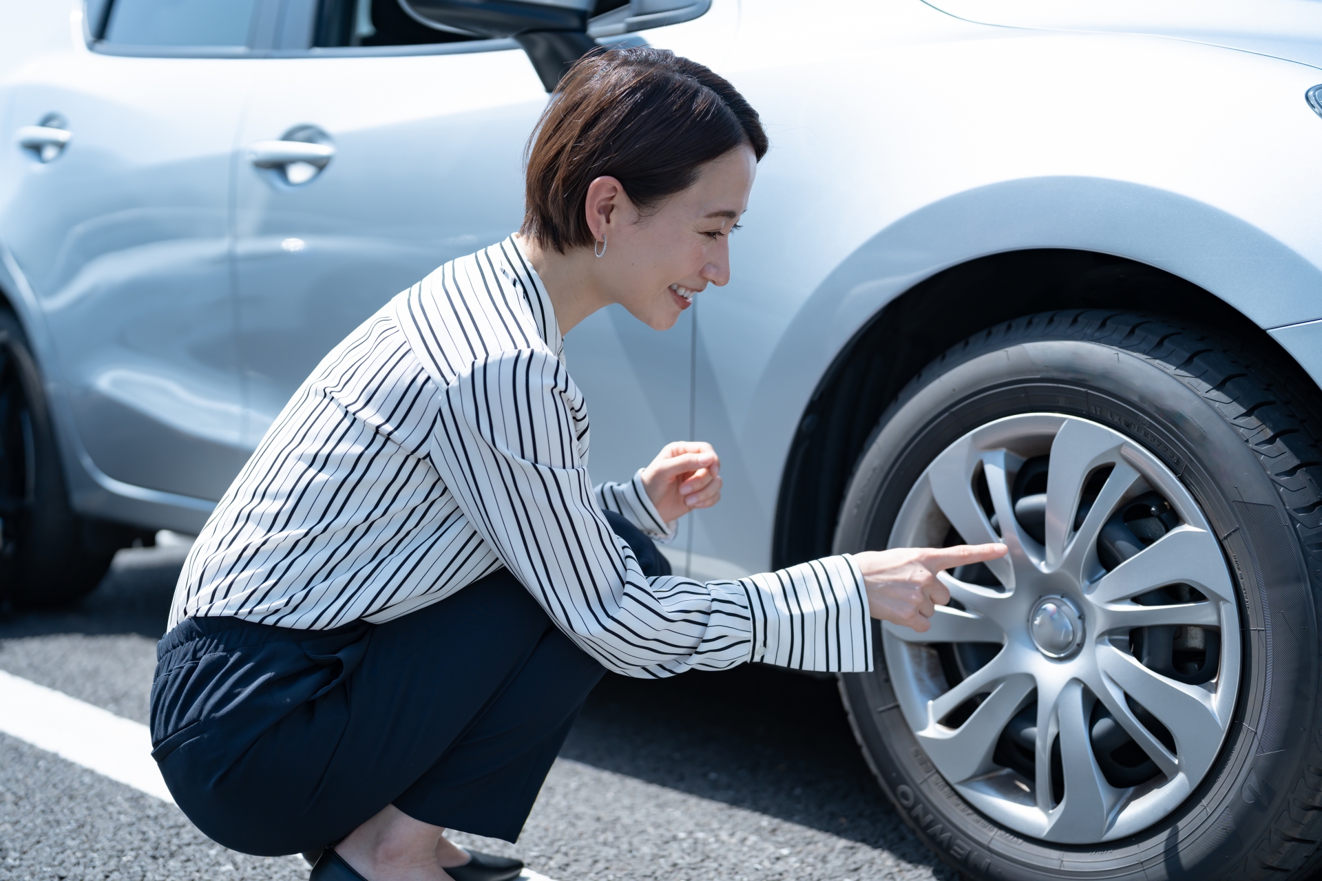 車 タイヤメンテナンス イメージ